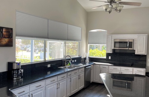 Ocoee Casa | Big Beautiful Master bedroom with pool view!
