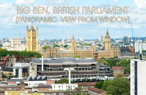 Prince's Apartamento | Big Ben Panorama, Parliament View, 3 bedrooms, Central London, Luxurious flat for 6 guests