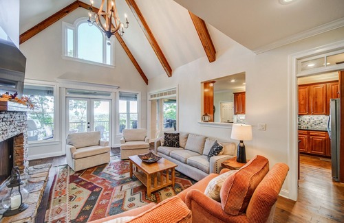 Big Canoe Casa | Big Canoe Home with Mountain Views, Game Room, Fire Pit, Sleeps 14