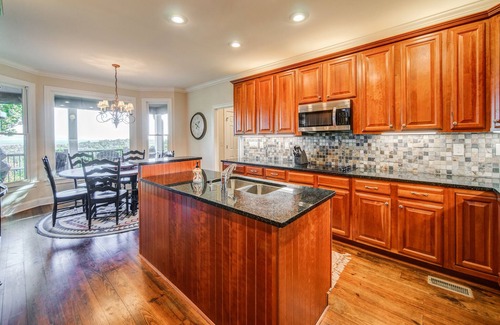 Big Canoe Casa | Big Canoe Home with Mountain Views, Game Room, Fire Pit, Sleeps 14