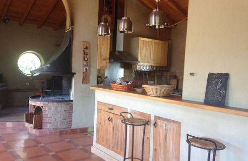 Montseret Casa | Casa grande 10/12 con vistas panorámicas a las colinas de las Corbières