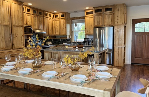 Belfair Casa | Big Lake House: New House, Lakefront, Covered Decks, Views, Dock & Watercraft