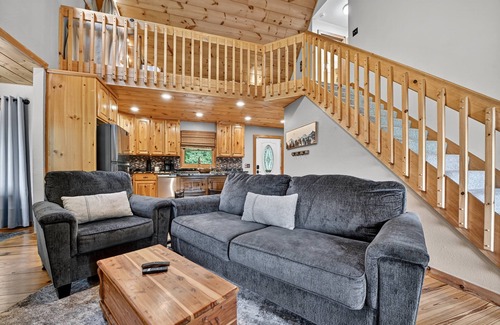 Morganton Cabina | Bigfoot's Solitude | Game Room | Outdoor Firepit | Grill