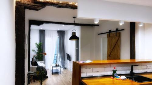 Centro histórico de Bilbao Apartamento | Bilbao Ronda apartamento con balcón Casco Viejo