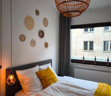 Dr.-Ruer-Platz Apartamento | BioNaturSuite Kortum1745, Innenstadt, Hbf, Bermuda3Eck, Musikforum, Museum Bochum & Stadtpark