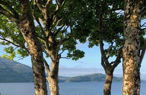 West Laroch Cabina | Birch Cabin: Your Elevated Haven Amidst Sea & Mountain Views