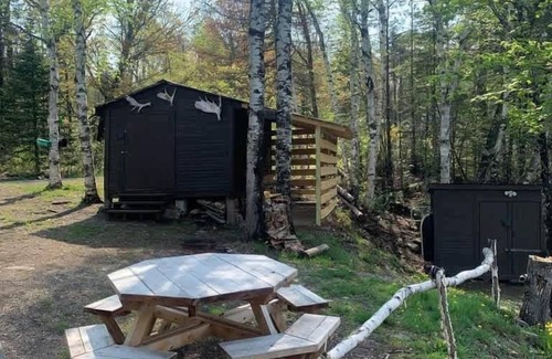 North Penobscot Cabina | Birch Haven- off-grid cabin in northern Maine