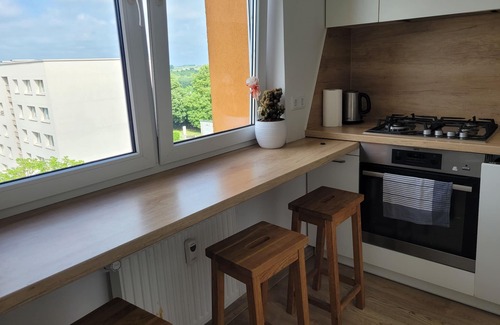 Klaipeda Apartamento | Birds, trees, river - that was our home for a while. Enjoy!