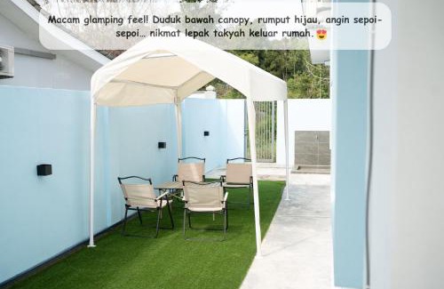 Si Rusa Casa | Biru Home PD Famili Selesa Suppa Pool & Aircond