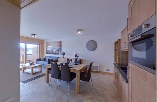 Bisanne 1500 Apartamento | Bisanne 1500 - Ap. 6 pers, 2 baños, piscina, parking