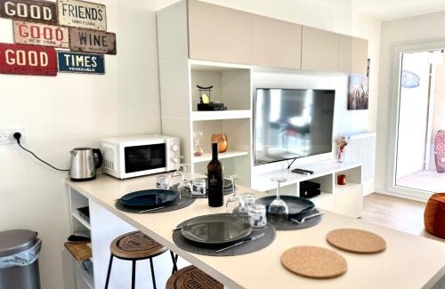 Biscarrosse Plage Apartamento | Biscawaï studio spacieux et cosy