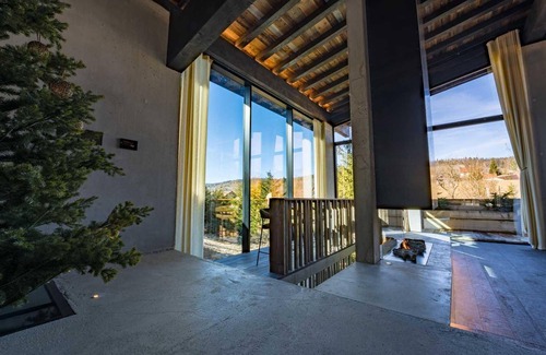Foncine-le-Haut Chalet De Esquí | Black Chalet : Hébergement de Luxe Pour 14 Personnes