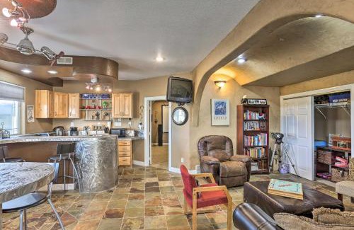 Blackhawk Casa | Black Hawk Lower-Level Unit with Game Area!