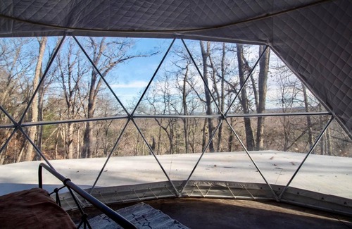 Black River Falls Alquiler De RV | Black RiverFalls Glamping Dome 2