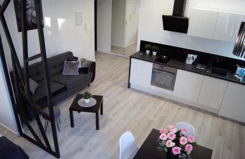 Torun Apartamento | Black & White Apartament