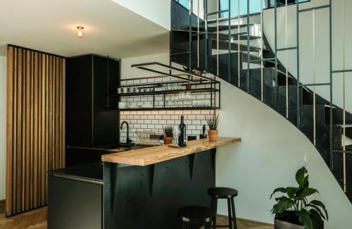 Meidling Apartamento | Blackriver Loft Vienna mit gratis Parkplatz nahe Schönbrunn und U6