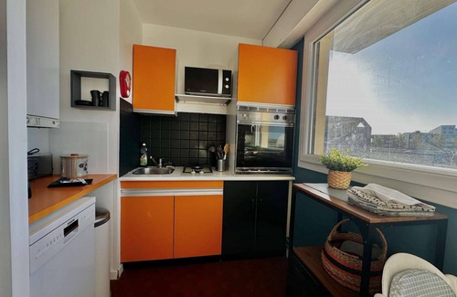 Courseulles-sur-Mer Apartamento | Bleu Salé : F2 Avec Balcon, à 200m de la Plage