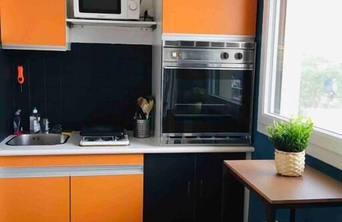 Courseulles-sur-Mer Apartamento | Bleu Salé : F2 Avec Balcon, à 200m de la Plage