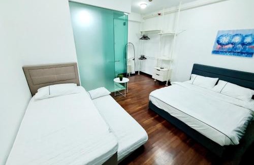 Taman Hock Ann Apartamento | Bliss 7 Guest Scott Garden Duplex 1 Room Old Klang Road, Taman Desa, Kuchai Lama, Bangsar South, Pearl Point, Mid Valley, Kuala Lumpur
