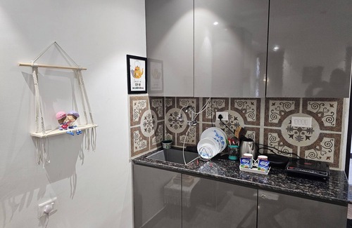 Chandigarh Apartamento | Bliss Stay-bedroom apartment with AC, WiFi in fantastic Zirakpur