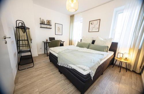 Jena-Zentrum Apartamento | Bloßfeld-Apartments Geräumige Stadtoase mitten im Zentrum mit 3 Schlafzimmern, Gratis Parkplatz, W-Lan, Netflix