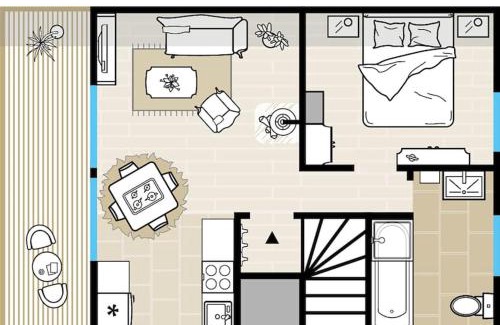 Altenau Apartamento | Blockhausflair mit Kamin, Balkon und Bergpanorama