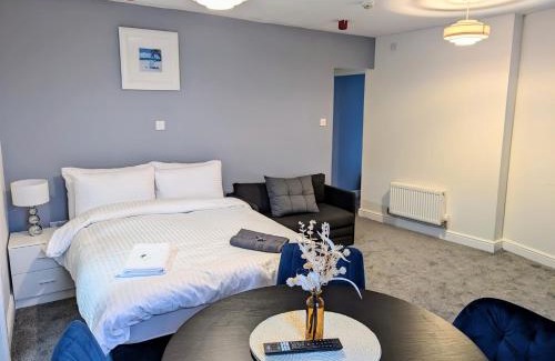 Blackpool Town Center Apartamento | Blok 3 -Jacuzzi Suites, Apartment & Ensuite Rooms