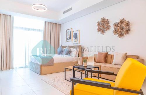 Al Raha Beach Apartamento | Bloomfields Stylish Stu In Thalassa Beach Front