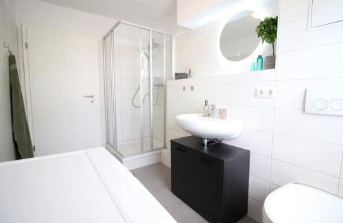 Jena-Zentrum Apartamento | Blossfeld-Apartments XL-Ferienwohnung Jena Zentrum, 2 Schlafzimmer, W-Lan, Waschtrockner, inkl kostenlosem Parkplatz