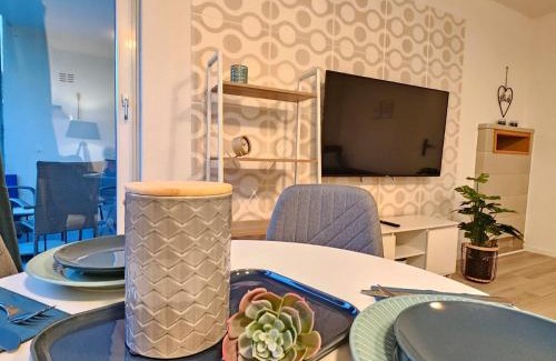 Bad Apartamento | Blu Apartment Ferienwohnung, Businesswohnung, Monteurzimmer
