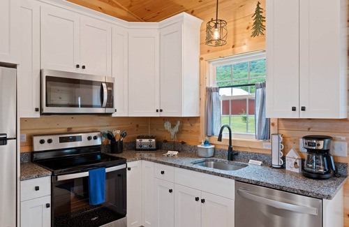 Stanley Cabina | Blue Birch Cottage: A Romantic Couple's Cabin!