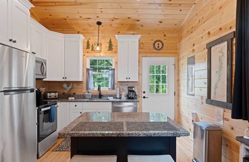 Stanley Cabina | Blue Birch Cottage: A Romantic Couple's Cabin!