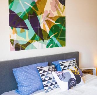 Rathausviertel Apartamento | Blue Chili 01 - TOP City Lage am HBhf Boxspringbett bis 4 Pers