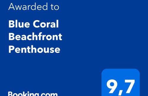 Wolmar Apartamento | Blue Coral Beachfront Penthouse