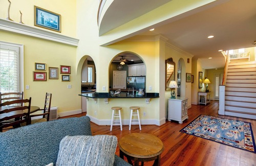 Edisto Island Casa | Blue Crab Basin | Marshfront Retreat with Private Tidal Dock | 3 Blocks to Beach Access