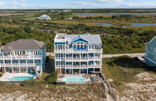 Ocean Sound Village Casa | Blue Haven | Oceanfront| Pool | Hot Tub | North Topsail Beach | Luxury Vacation Rental