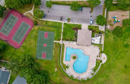 Sabal Harbour Casa | Blue Heron House! Cozy home with heated pool and pool toys! Water view out back!