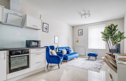 Gabalfa Apartamento | Blue Horizon 1-Bedroom Apartment Near Hospital