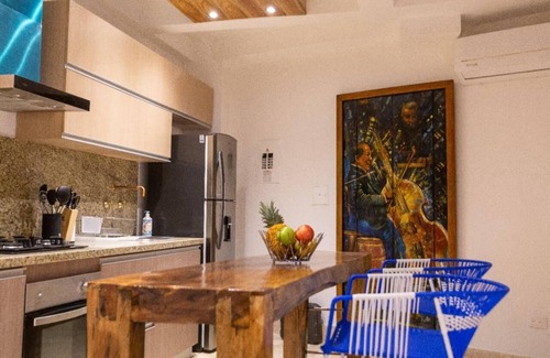 Castillogrande Casa | Blue House Castillo View Private Jacuzzi