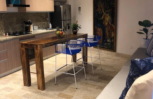 Castillogrande Casa | Blue House Castillo View Private Jacuzzi