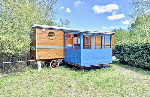 Naujac-Sur-Mer Cama Y Desayuno | Blue : La Roulotte du Médoc