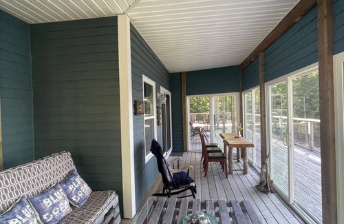 Italy Cross Casa | Blue Lodge with cozy winter garden and direct lake access