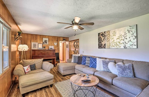 Brevard Casa | Blue Ridge Mountain Escape w/ Hot Tub, Grill!