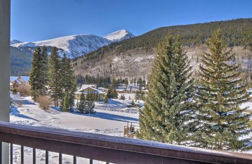 Blue River Apartamento | Blue River Condo with Views - 5 Mi to Breckenridge!