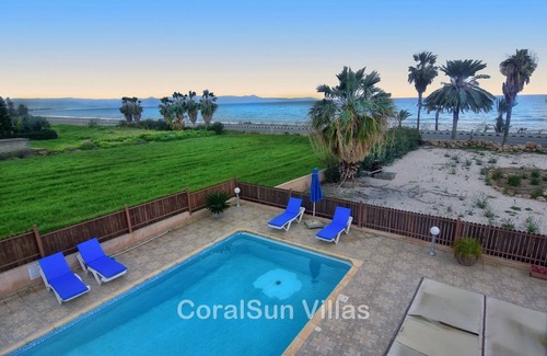 Argaka Villa | MAR AZUL - Primera línea Villa preciosa, piscina grande, cerca de las comodidades Polis Paphos