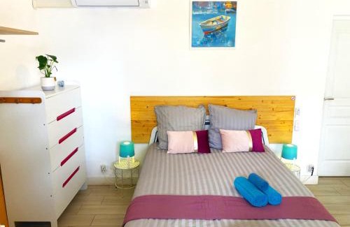 La Ciotat Apartamento | Blue Summer Vibes - Apartment 1 - AC, parking, beach at 50m, SPA discnt