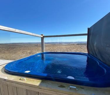 Reykholt Casa | Blue View Cabin 7A With private hot tub
