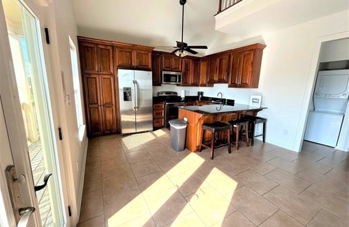 Grand Isle Condominio | Blue Water Villa B está frente a la playa en Grand Isle