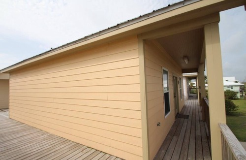 Grand Isle Condominio | Blue Water Villa B está frente a la playa en Grand Isle