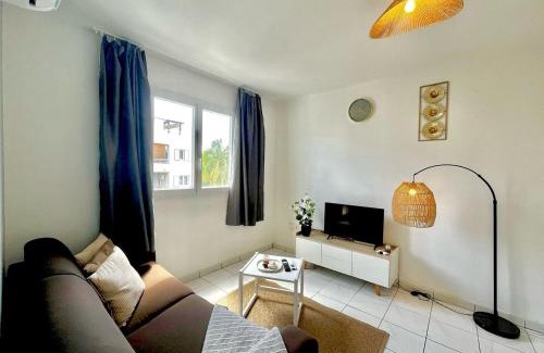 Boucan Canot Apartamento | Blue Waves studio, Bord de plage Boucan Canot